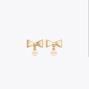 Tory Burch CURIOSITY BOW EARRINGS